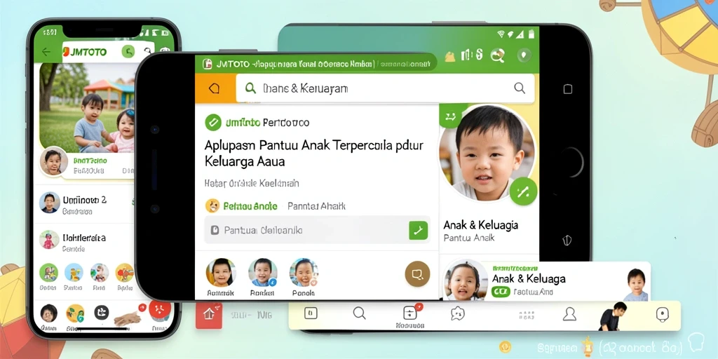 Tampilan antarmuka JMTOTO yang user-friendly untuk pantau anak.