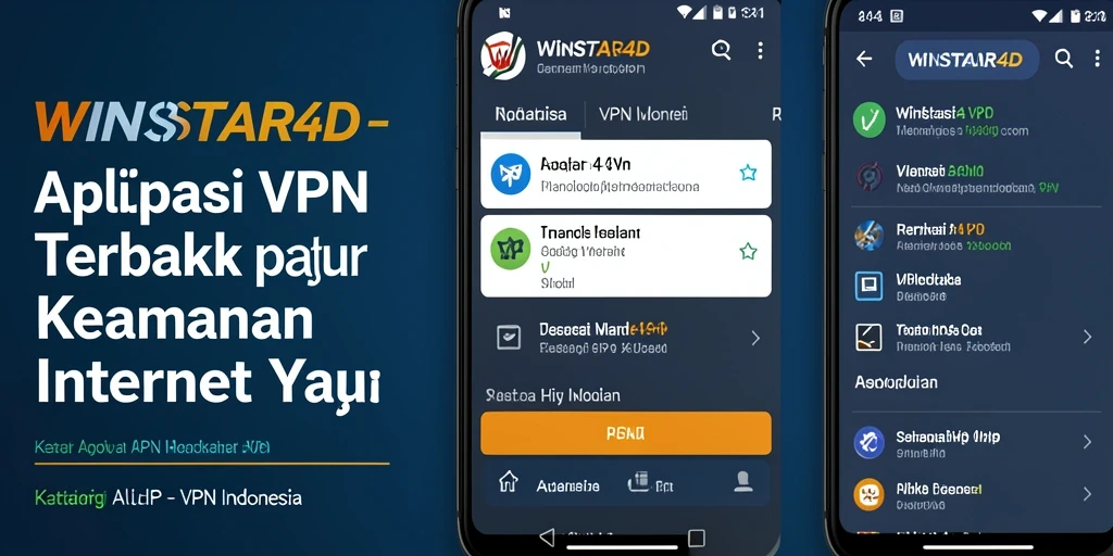 Antarmuka utama WINSTAR4D yang mudah digunakan dan menarik.