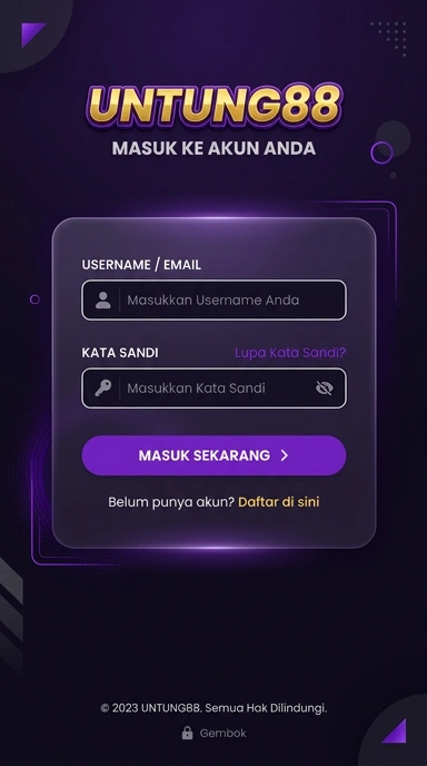 Masuk Akun untung88 dengan Mudah dan Cepat