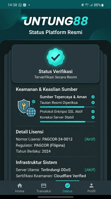 Kanal Resmi Untung88: Unduh APK Terpercaya di Indonesia