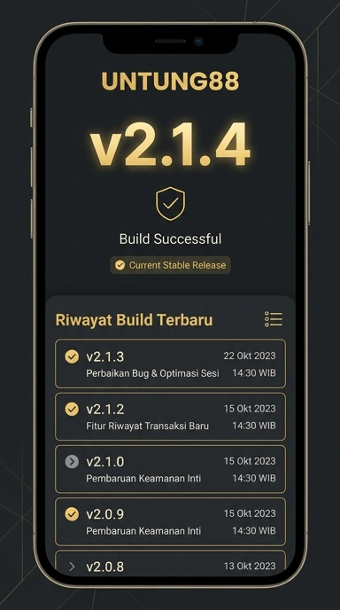 Riwayat Versi Aplikasi untung88 untuk Pengguna Android